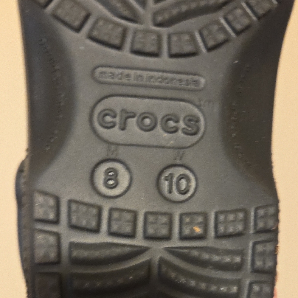 CROCS Basic Black Size 10 Excellent Condition. Wo… - image 9